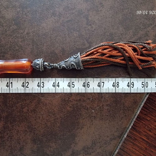 Faturan Komboloi with Certification like new, 33 beads, 51 mm, 54 grams
