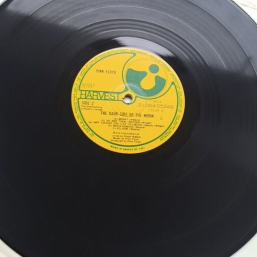 Pink Floyd Dark Side of the Moon βινύλιο LP άλμπουμ πρωτότυπη ελληνική έκδοση 1973 μεταχειρισμένο