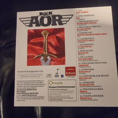 AOR Classic Rock Magazine March 2012 with Kiss feature like new