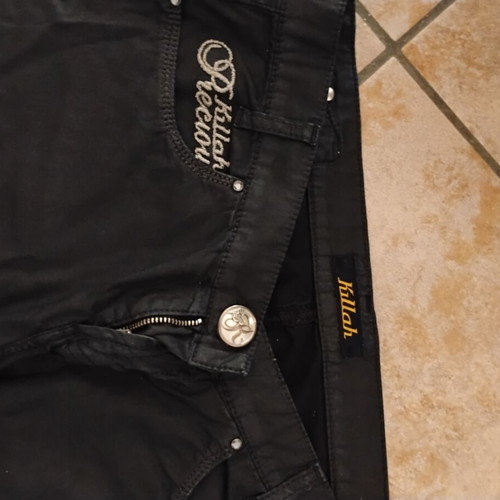Miss Sixty Capri pants new, size S, black and blue