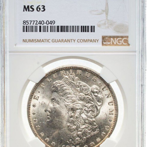 Morgan Dollar 1885O MS63 NGC silver coin