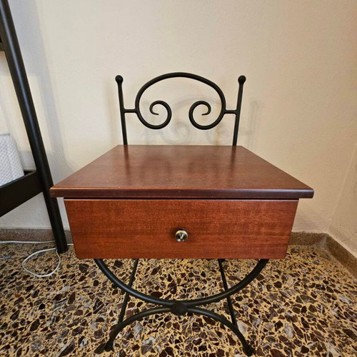 Bedroom furniture set like new with Linea Strom double bed and accessories