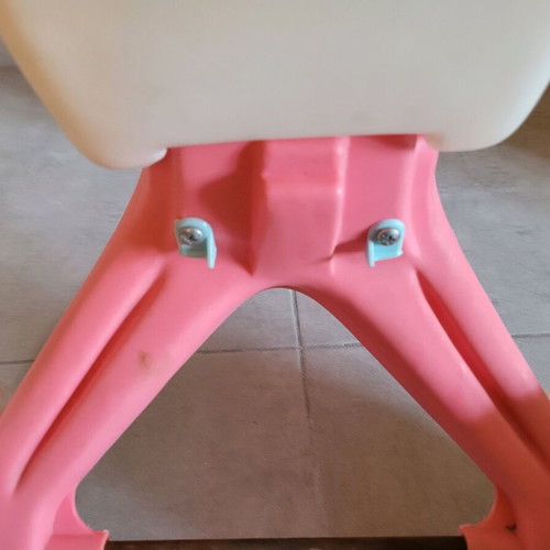 Baby Tricycle used, pink and white for toddlers