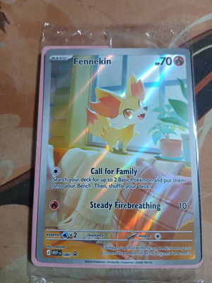 Pokemon TCG Fennekin ETB Promo Sealed Chaos Rising