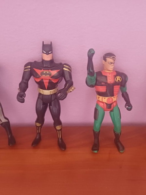 Vintage Batman & Robin action figures Kenner 1993-1994, pack of 4