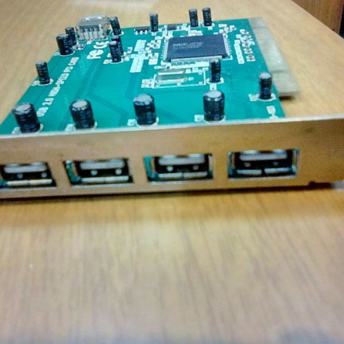 USB hub internal computer card slightly used