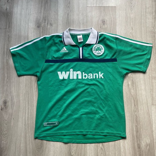 Panathinaikos Winbank jersey S used, authentic Adidas