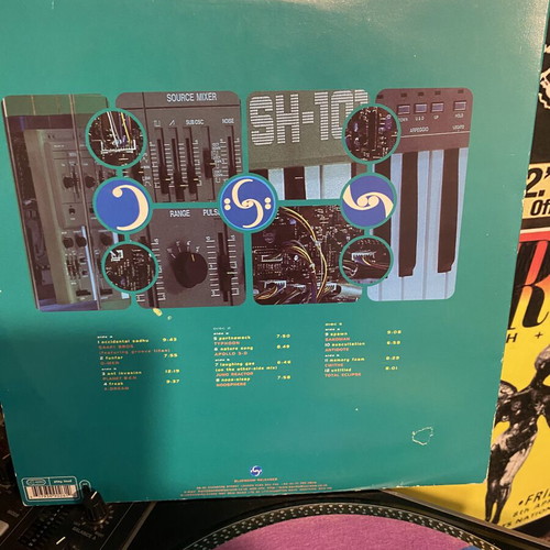 Goa trance vinyl record collection used, 3 discs with minor scratch