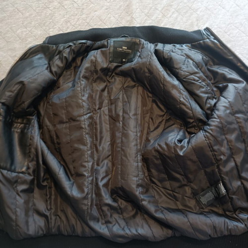 Funky Buddha leather jacket 2XL, black