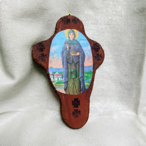 Saint Paraskevi Wooden Icon like new