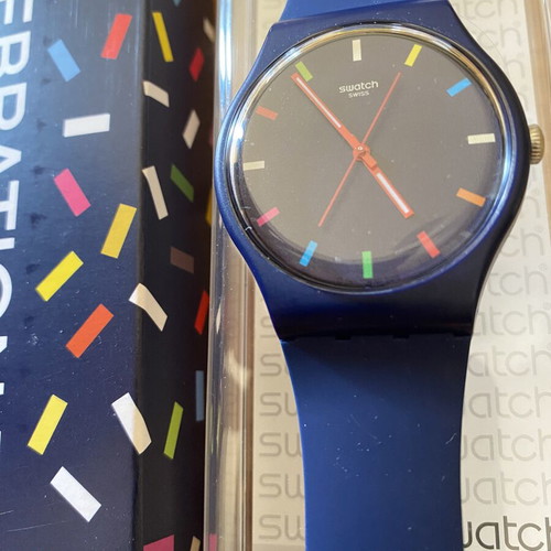 Swatch Club Watch 17-18 “Spice It Up” like new, collectible edition