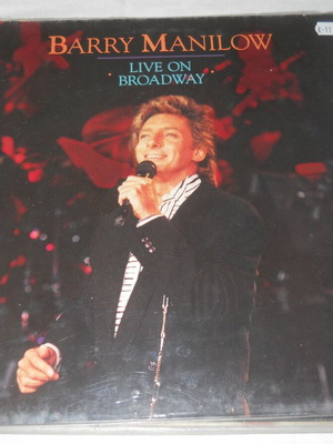 Barry Manilow Double LP Live On Broadway used, vinyl