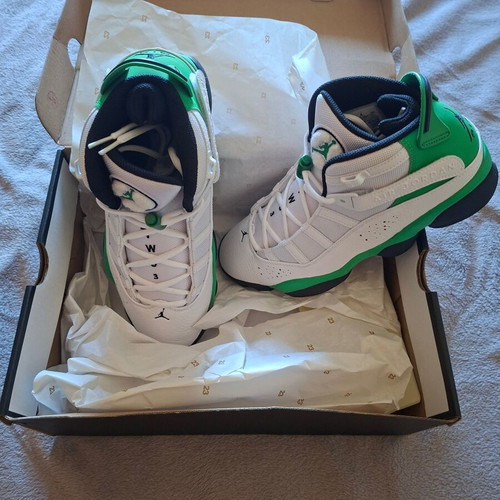 Jordan 6 Rings sneakers white lucky green size 43
