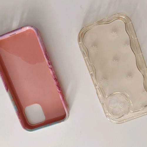 iPhone 12pro cases like new, set of 2 pieces