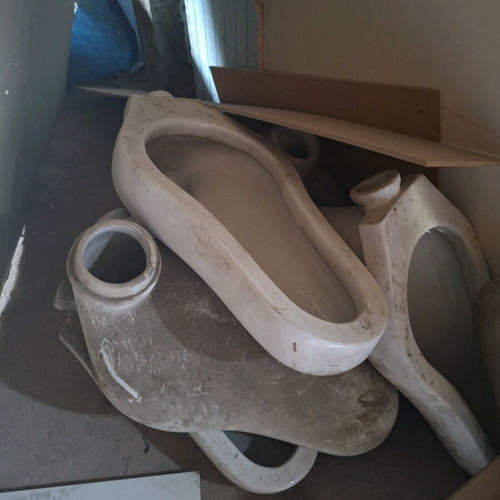 Urinal brand new, set of 10 pieces