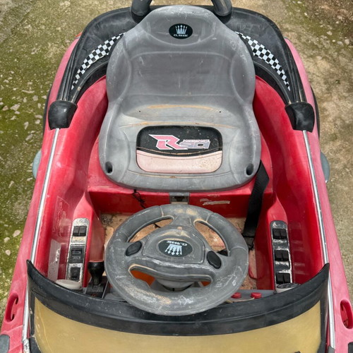Kids electric ride-on car used, pink Mini Style