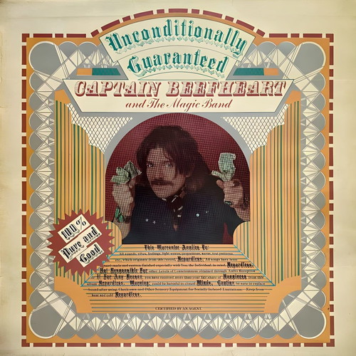 Captain Beefheart and the Magic Band Unconditionally Guaranteed LP like new, rock