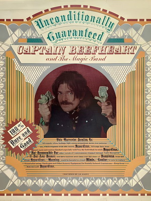 Captain Beefheart and the Magic Band Unconditionally Guaranteed LP like new, rock