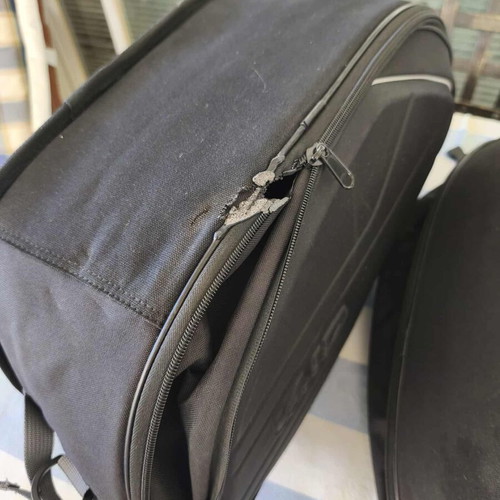 GIVI Cordura side bags 40 L used, waterproof