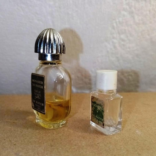 Vintage Vacarme and Monsieur by Rauch perfumes used