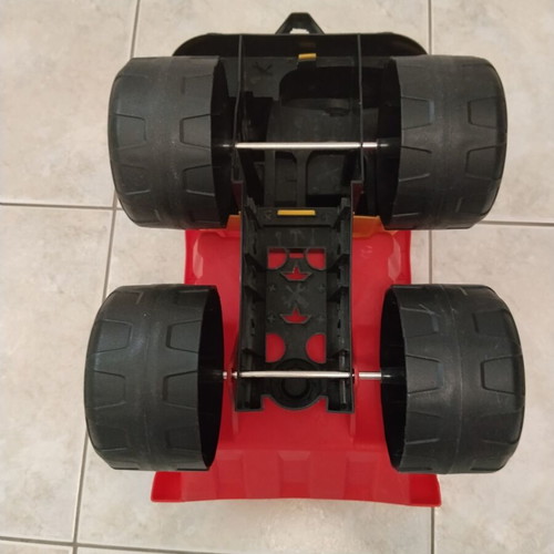 Large toy truck with tipping bed like new