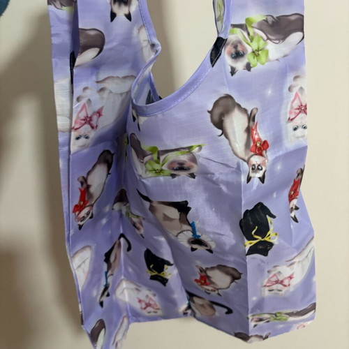 Baggy shoulder bag new, purple