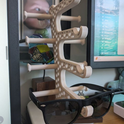 3D printed sunglasses holder for 4 pairs new
