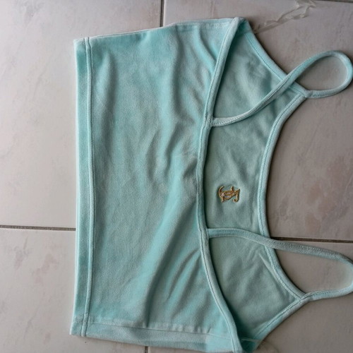 Juicy Couture top like new, size L, blue turquoise