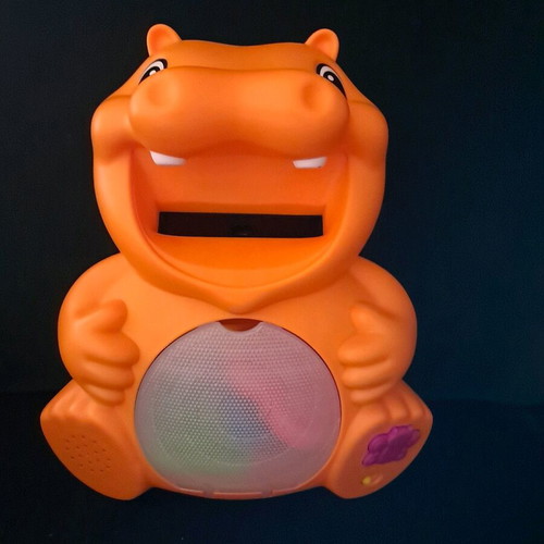 Educational hippopotamus toy like new
