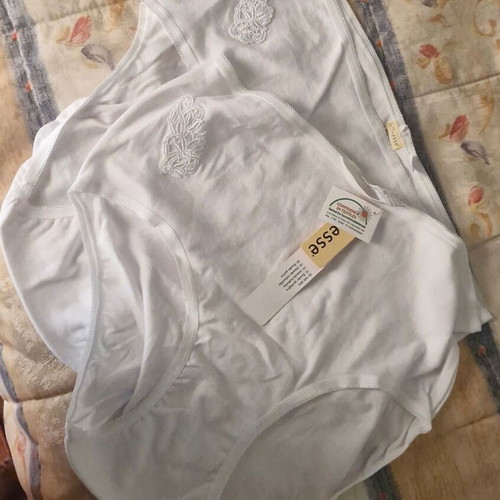 Lingerie set new, size 48/50, 2 pieces, white