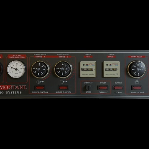 THERMOSTAHL control panel for two-stage burner
