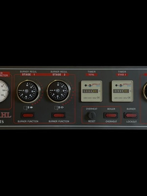 THERMOSTAHL control panel for two-stage burner