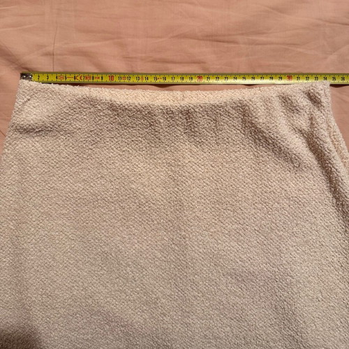 Zara long skirt off white cream like new, size M
