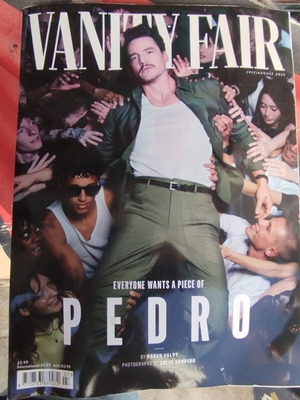 Vanity Fair περιοδικό μεταχειρισμένο, Ιούλιος-Αύγουστος 2025 με Pedro Pascal