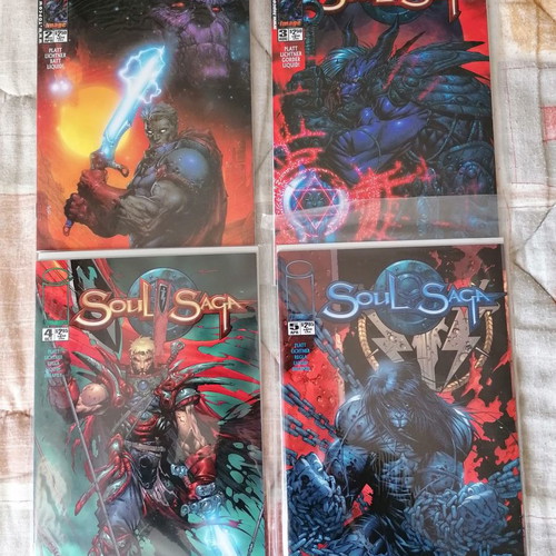 Soul Saga used issues 2-5, Top Cow Productions comics