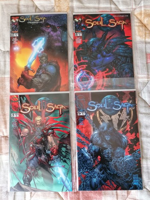 Soul Saga used issues 2-5, Top Cow Productions comics