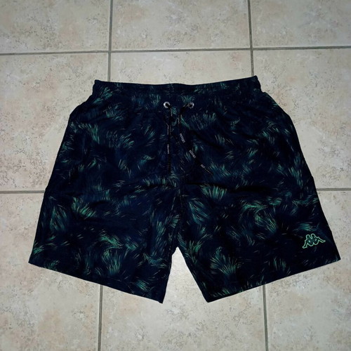 Kappa swimsuit new, size medium, black and green with pockets