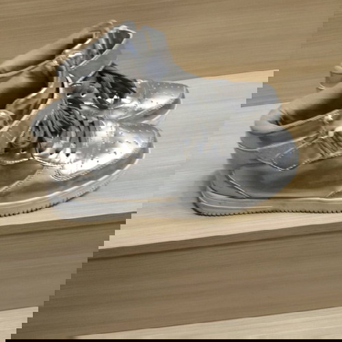 Αθλητικά παπούτσια ασημί σαν καινούργια, νούμερο 40