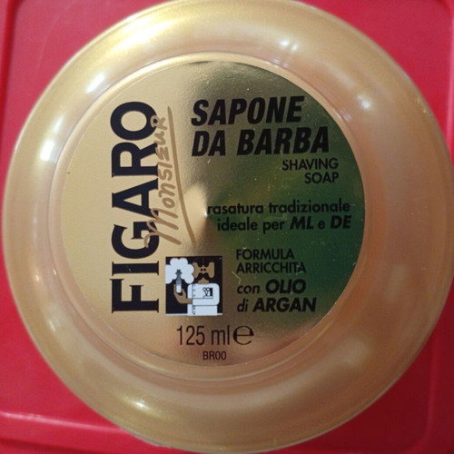 Figaro Monsieur Gold Edition shaving soap new, argan oil