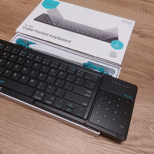 Nillkin Cube Pocket Keyboard new, foldable Bluetooth with touchpad and numpad