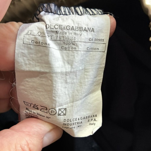 Dolce&Gabbana sports trousers used blue