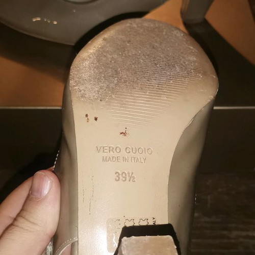 Comfort women shoes used, beige, size 39 1/2