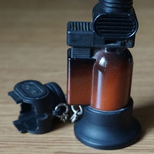 Αναπτήρας αερίου Pocket Torch σαν καινούργιο, ύψος 7,5cm