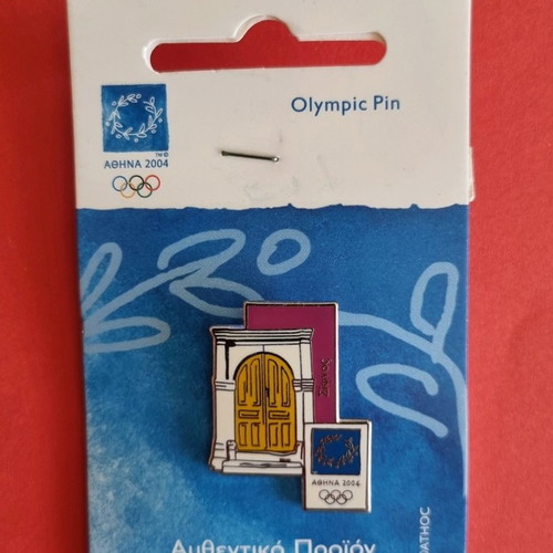 Olympic pins Athens 2004 new, set of 8, Traditional Doors series