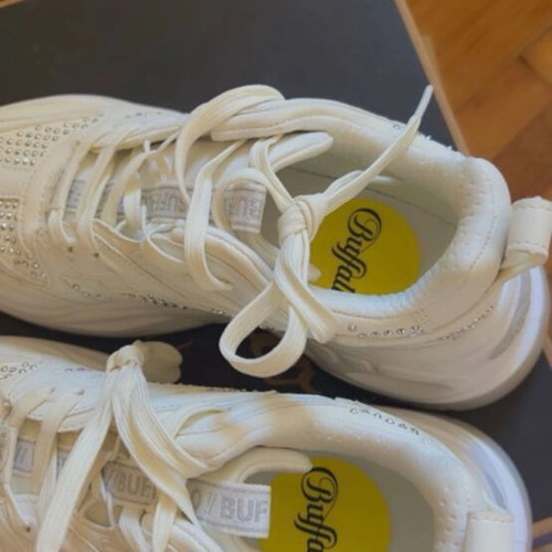 Buffalo white sneakers new, size 38