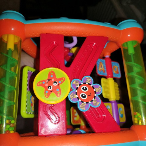 Educational activity triangle used for babies