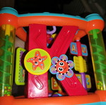 Educational activity triangle used for babies