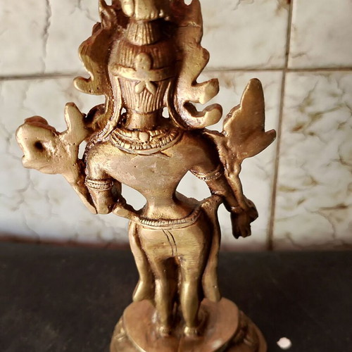 Tara bronze statue like new, 17cm