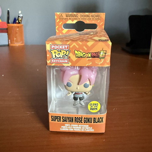 Funko Pop! Keychain Super Saiyan Rosé Goku Black GITD