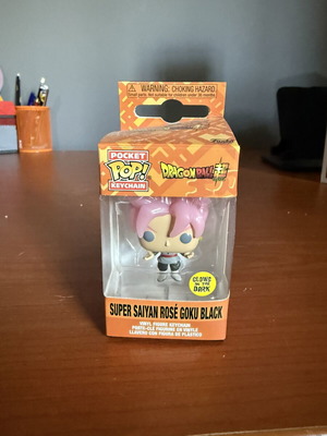 Funko Pop! Keychain Super Saiyan Rosé Goku Black GITD